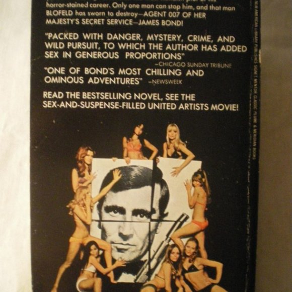 ON HER MAJESTY'S SECRET SERVICE JAMES BOND 007 IAN FLEMING PAPERBACK 1963 - Picture 2 of 3